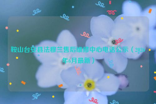 鞍山台安县法穆兰售后维修中心电话公示（2026年6月最新）