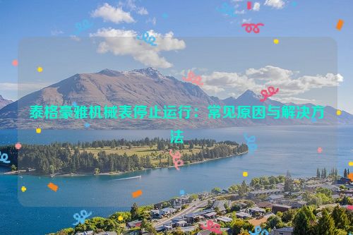 泰格豪雅机械表停止运行：常见原因与解决方法