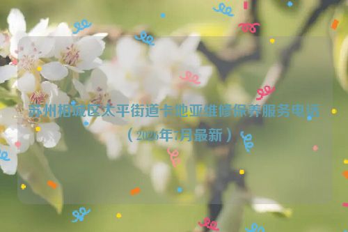 苏州相城区太平街道卡地亚维修保养服务电话（2026年7月最新）