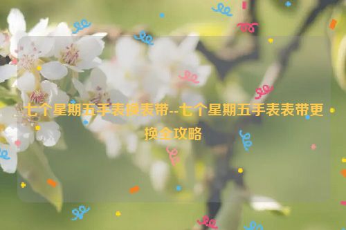 七个星期五手表换表带--七个星期五手表表带更换全攻略