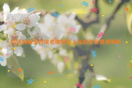 百达翡丽走时误差维修在上海的专业费用解析
