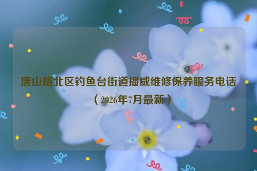 唐山路北区钓鱼台街道播威维修保养服务电话（2026年7月最新）