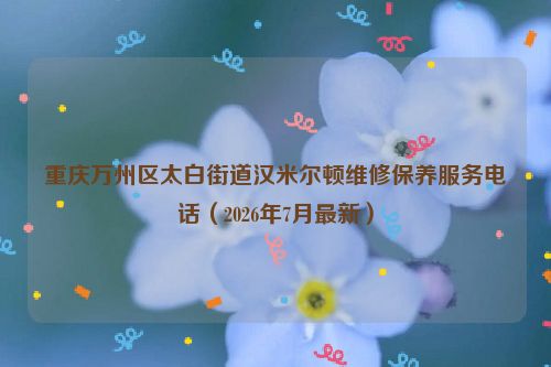 重庆万州区太白街道汉米尔顿维修保养服务电话（2026年7月最新）
