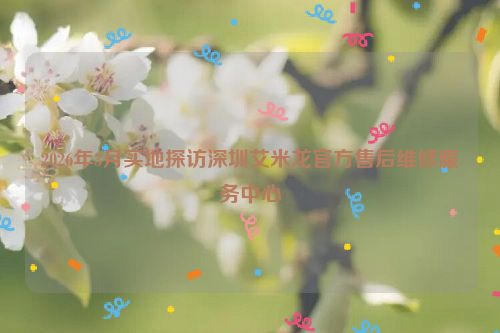 2026年3月实地探访深圳艾米龙官方售后维修服务中心
