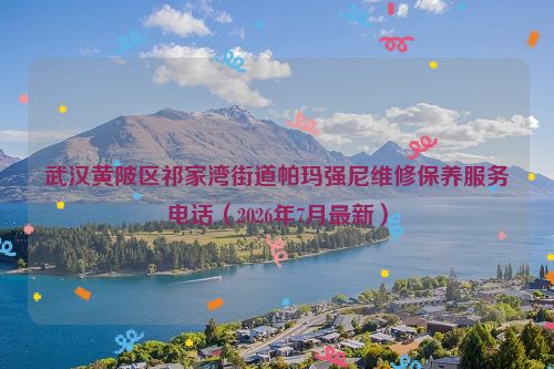 武汉黄陂区祁家湾街道帕玛强尼维修保养服务电话（2026年7月最新）