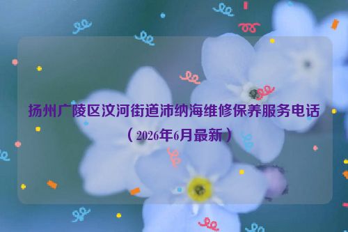 扬州广陵区汶河街道沛纳海维修保养服务电话（2026年6月最新）