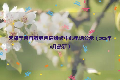 天津宁河县雅典售后维修中心电话公示（2026年6月最新）
