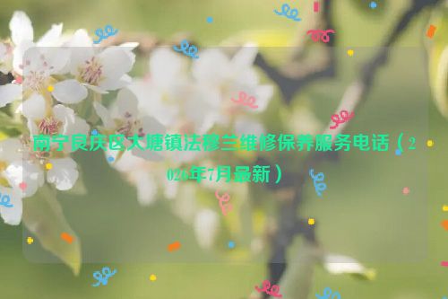 南宁良庆区大塘镇法穆兰维修保养服务电话（2026年7月最新）