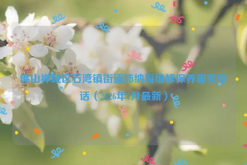 佛山禅城区石湾镇街道沛纳海维修保养服务电话（2026年7月最新）