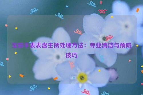 宝珀手表表盘生锈处理方法：专业清洁与预防技巧