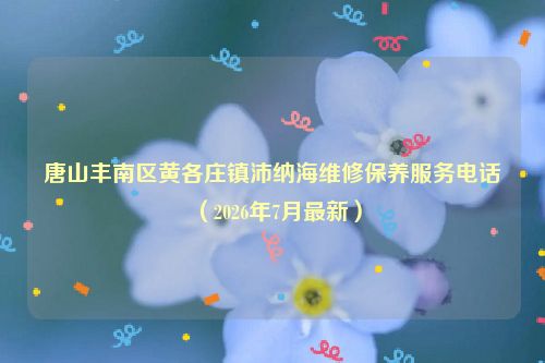 唐山丰南区黄各庄镇沛纳海维修保养服务电话（2026年7月最新）