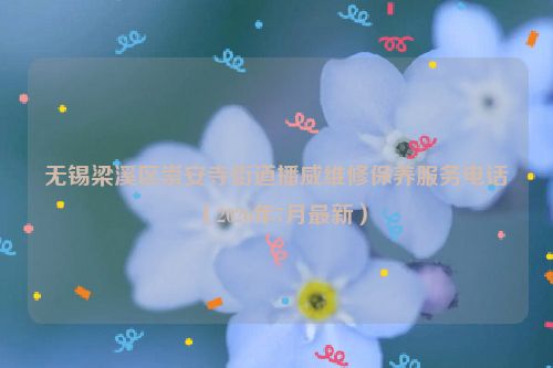 无锡梁溪区崇安寺街道播威维修保养服务电话（2026年7月最新）