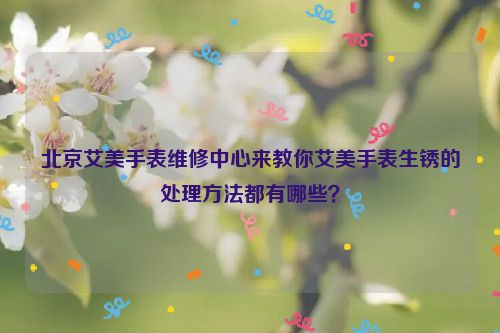 北京艾美手表维修中心来教你艾美手表生锈的处理方法都有哪些？